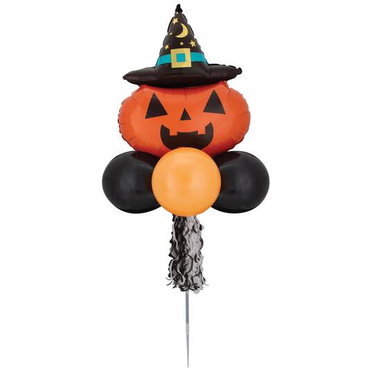 Witchy Pumpkin Balloon Yard Stick